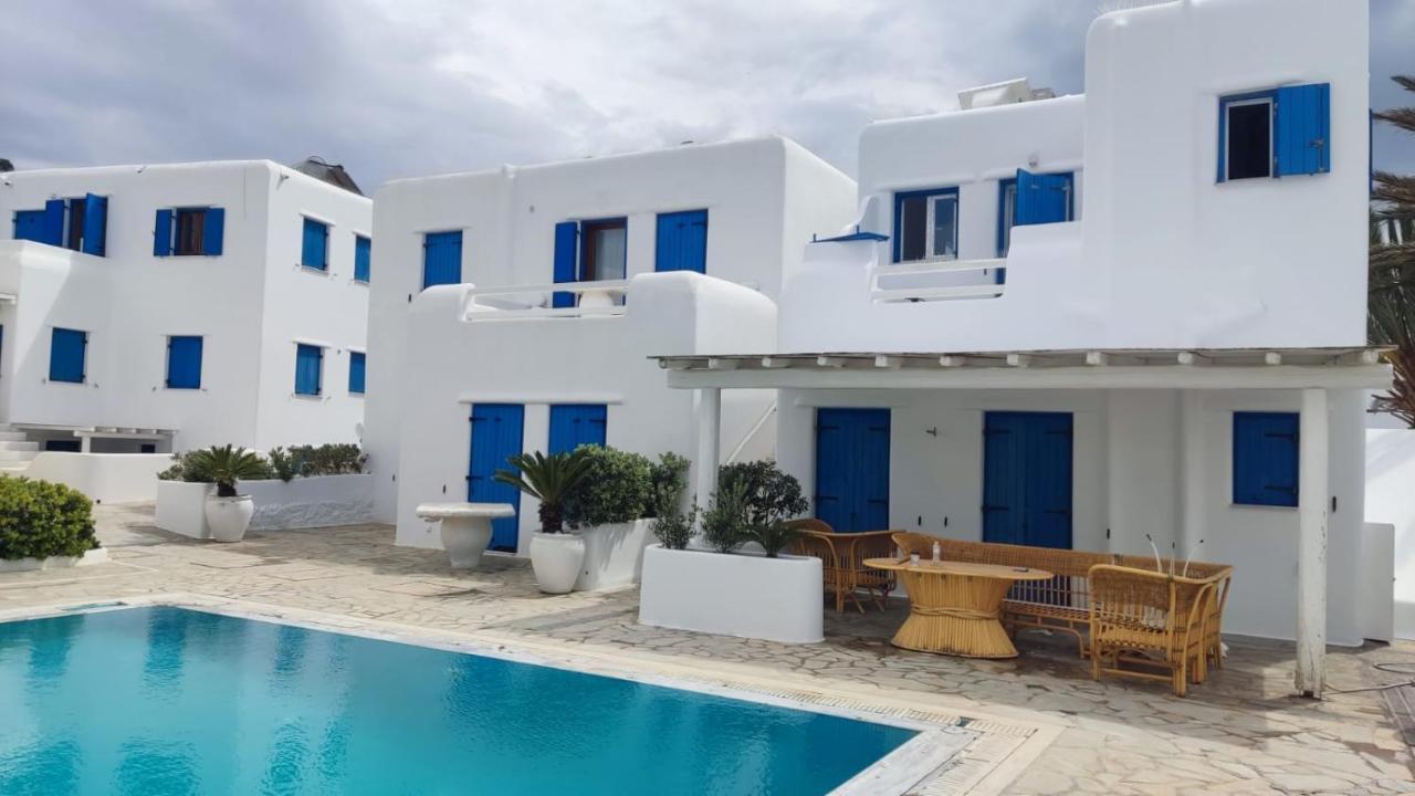 Olive Tree & Capari Mykonos Town Homes & Apartments With Pool! Kültér fotó
