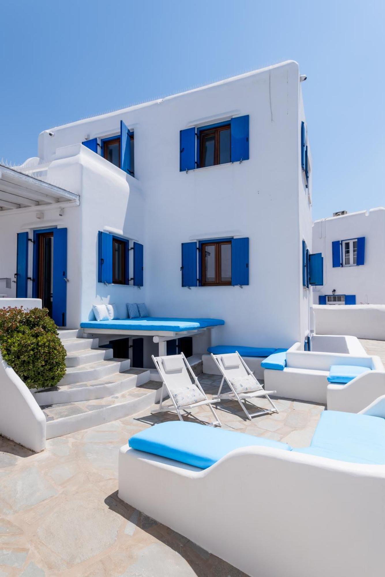 Olive Tree & Capari Mykonos Town Homes & Apartments With Pool! Kültér fotó