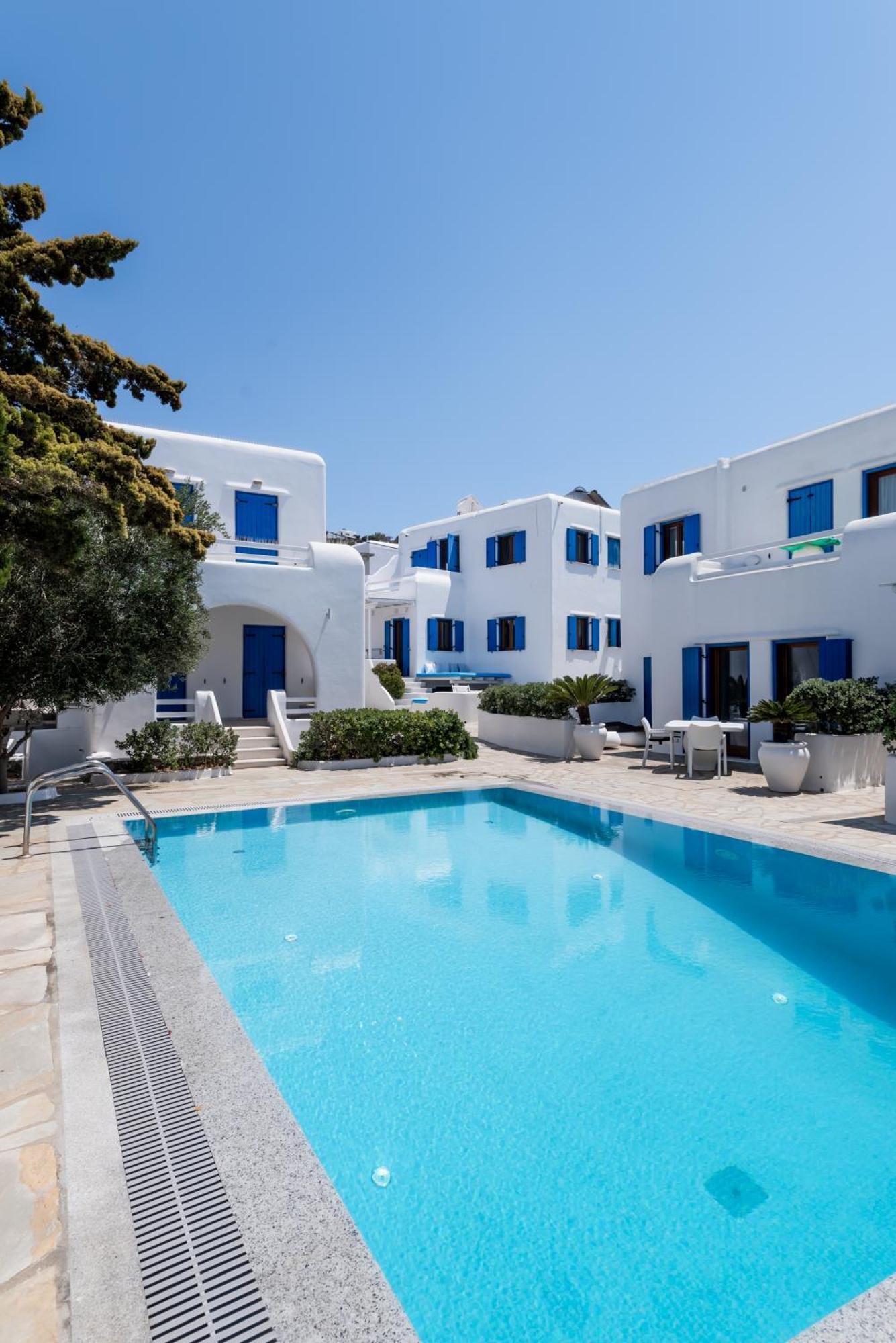 Olive Tree & Capari Mykonos Town Homes & Apartments With Pool! Kültér fotó